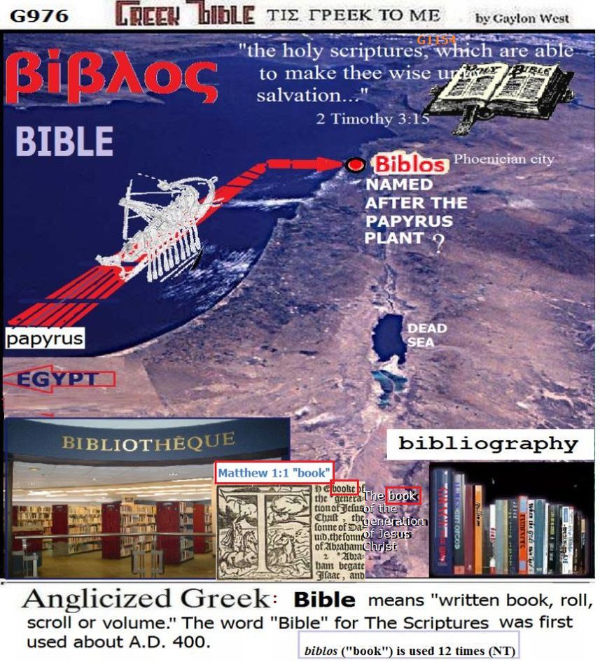 biblos G976 town and the book illustrated