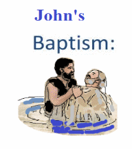 picture of John baptizing.
