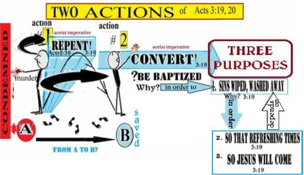 two actions of Acts 3:19,20