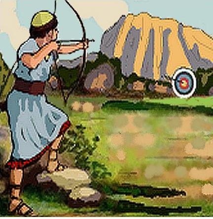 archery illustration of missing the mark