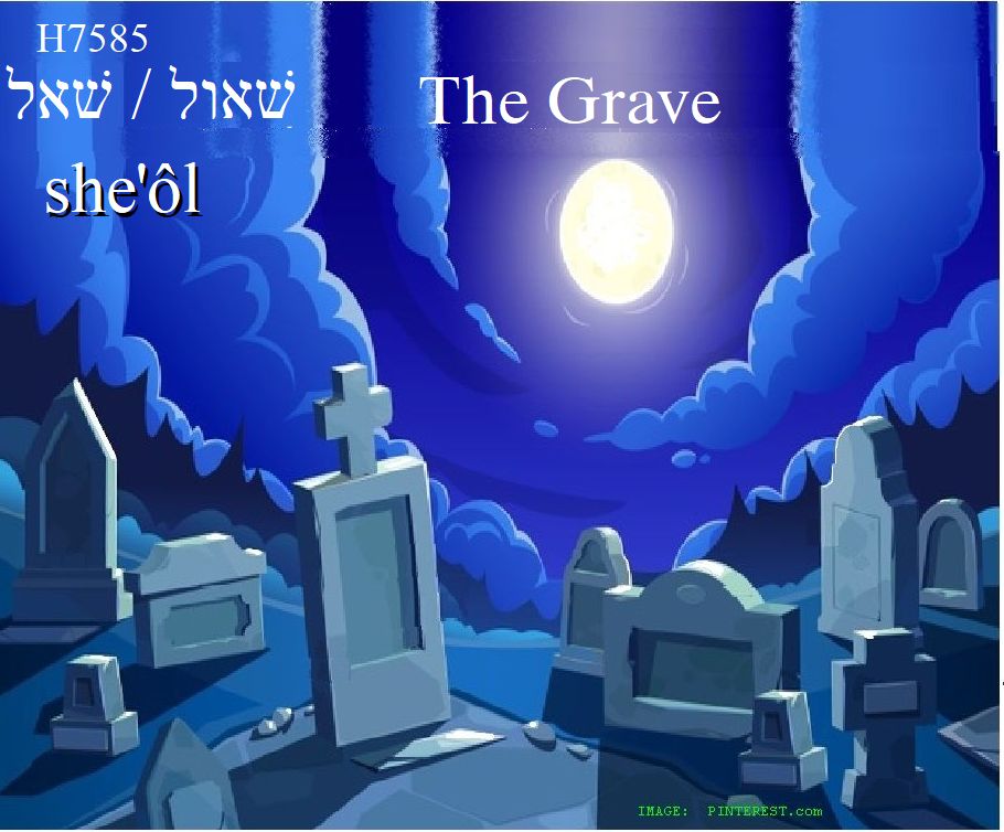 sheol graphic of cemetery