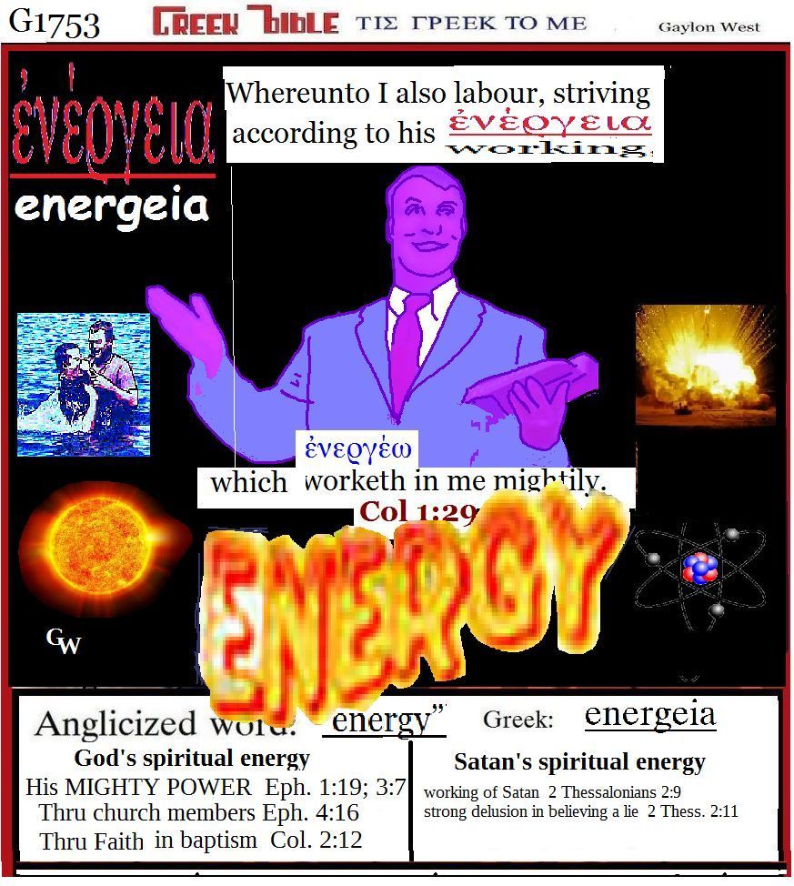 energeia G1753. G1756. energy.  Greek words of the New Testament, illustrated.