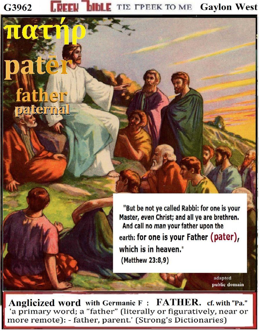 pater; father